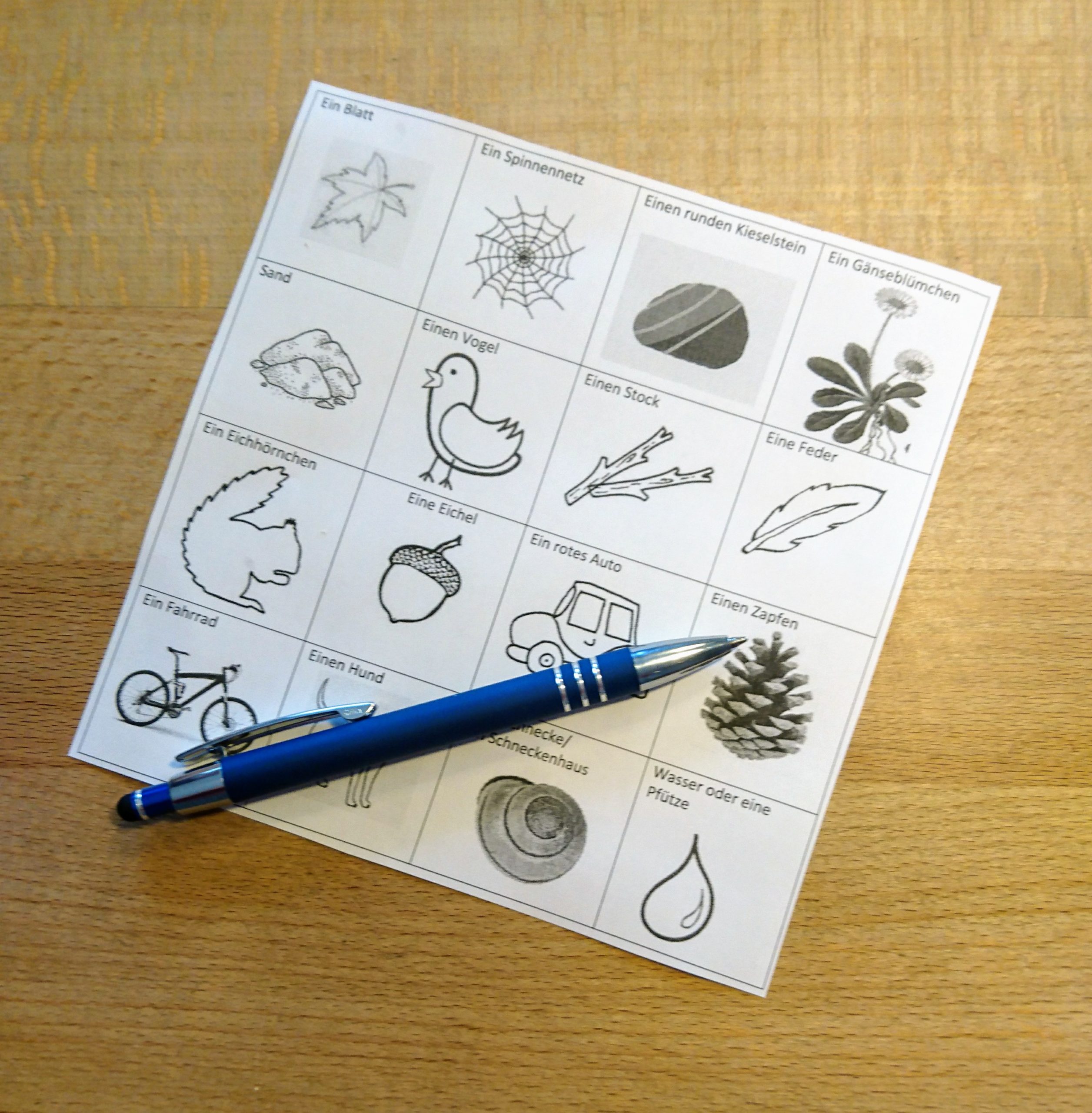 Bingo Teaser Papierschneeflocken