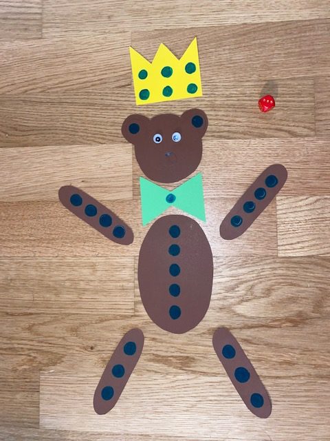 Teddybär zwei Lebkuchenmännchen