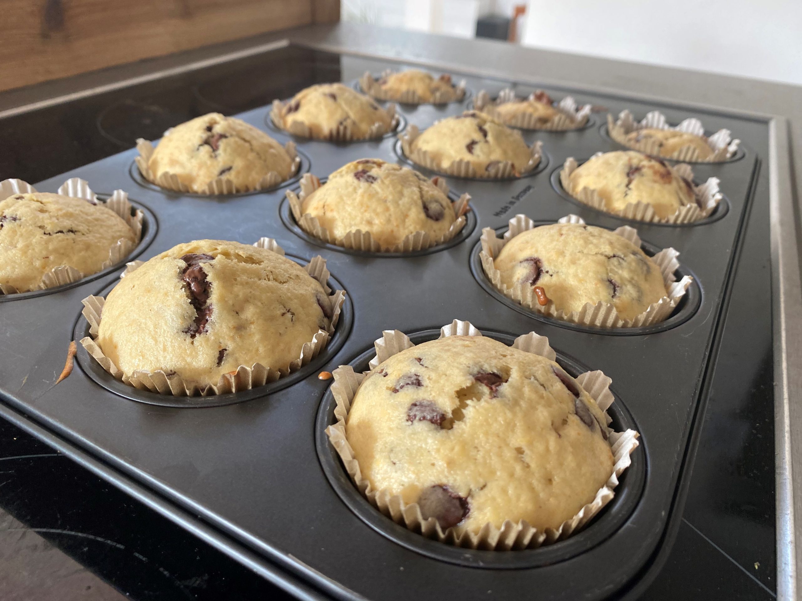Titelbild Bananenmuffins Titelblatt der Broschüre